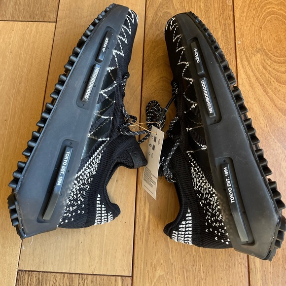 adidas Originals NMD_S1 x Neighborhood Knit Core Black Men's Size 10 - Picture 6 of 8